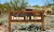 Hacienda welcome sign